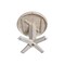 International Concepts 36 in. Solid Wood Round Top Dining Table with 4 Chairs, Unfinished K-36RT-23B-C10-4 - alternate 3